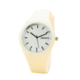 Candy-colored Sports Jelly Silicone Strap Watch