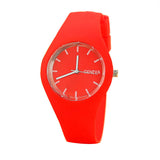 Candy-colored Sports Jelly Silicone Strap Watch