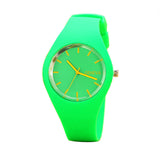 Candy-colored Sports Jelly Silicone Strap Watch