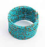 Hot Selling Bohemian Beads Multilayer Bangles Europe Refined Beaded Bracelet 3 Style