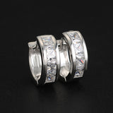 17KM High quality Gold Color Crystal Zircon Earrings big statement   Silver Color earring jewelry for women